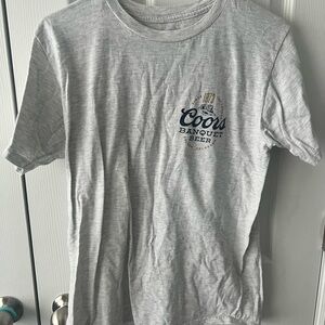 Coors Banquet Beer Gray Tee